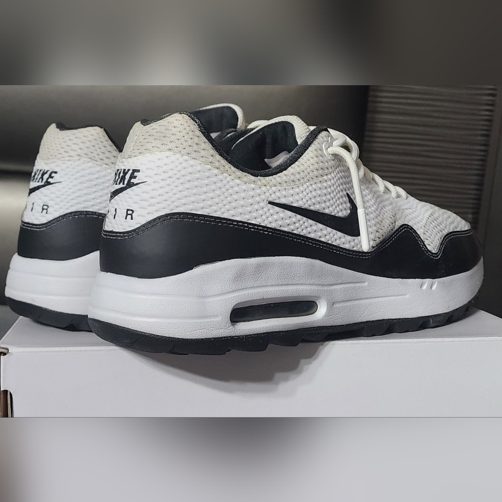 Nike Air Max 1 Golf - Black and White size 13